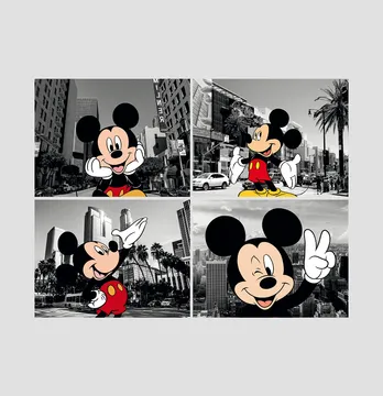 Термоналіпка "Mickey" фоторамка 17,5*22,5 см