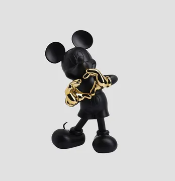 Термоналіпка "Mickey" чорний 11*19 см