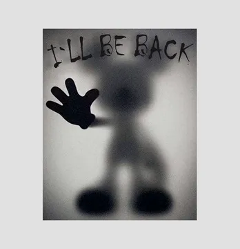 Термоналіпка "Міккі" i'll be back 23*29 см