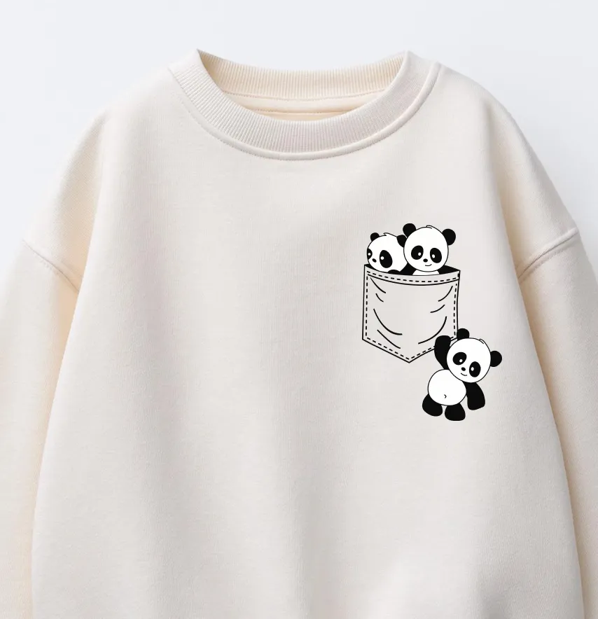 Термоналіпка "Панди в кармані" 9*12 см-1