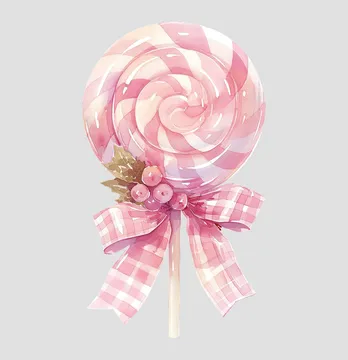 Термоаппликация "Конфетка на палочке" 11*19 см
