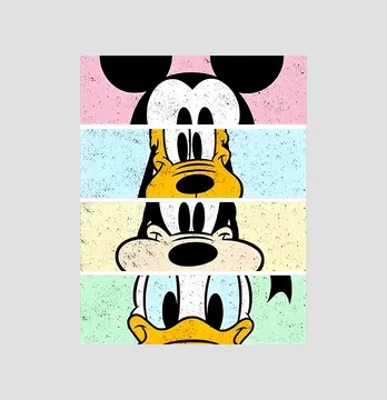 Термоапликация "Disney" четверо 14,5*19 см