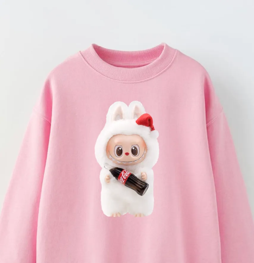 Термонаклейка "Labubu" кока-кола 11,5*20,5 см-1