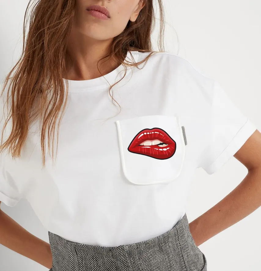 Термоналіпка "Червоні губи" 5,4*8 см-1