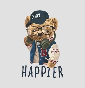 Термоналіпка "Ведмедик" happier 14,5*23 см