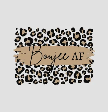 Термонаклейка "Bonjee" 15,5*11 см леопард