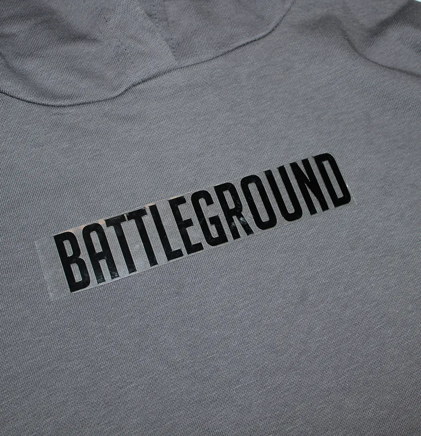 Термоаплікація об'ємна брік "Battleground" 16*3,2 см-2