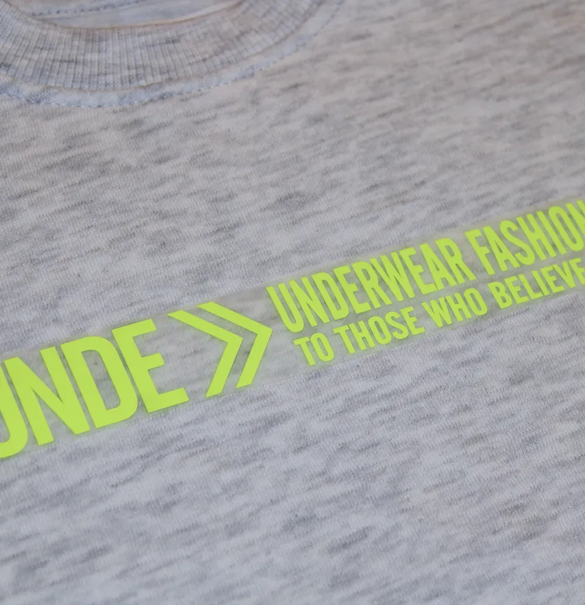 Термоаплікація з плівки "Underwear Fashion" 17*2,6 см лимонного кольору-2