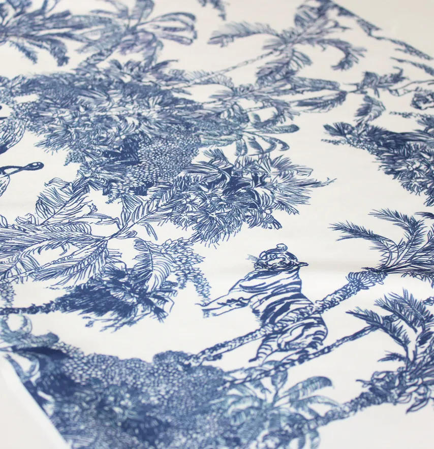 Шелк Armani "Сафари" 85г/м2 100% poliester ширина 150 см-5