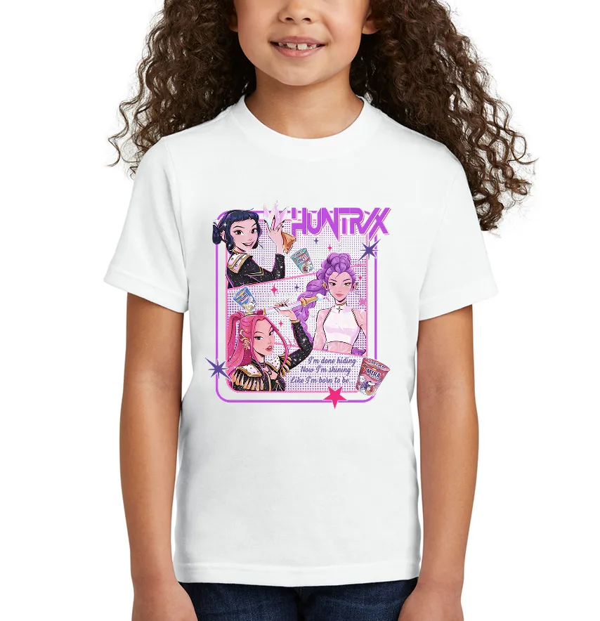 Термонаклейка "Huntrix" i'm done hiding 19*20,5 см-1