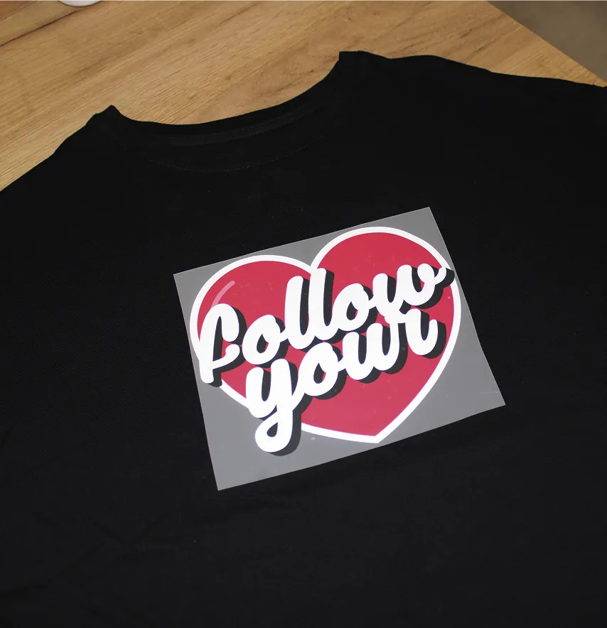 Термоналіпка "Follow your" 19*16 см-2