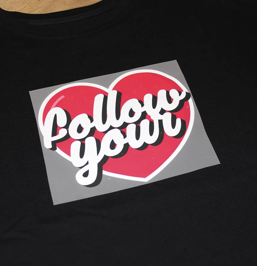 Термоналіпка "Follow your" 19*16 см-3