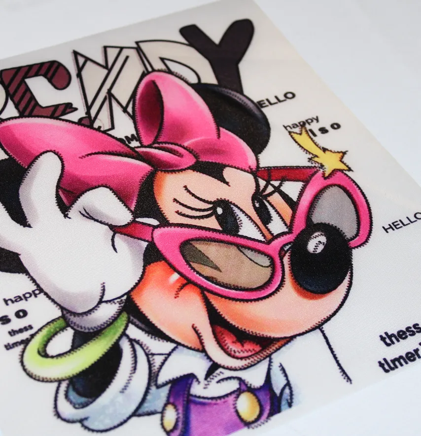 Нашивка тканева "Trendy minnie" 19*20 см-2