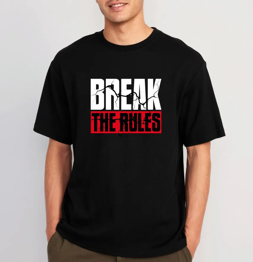 Термоналіпка "Break the rules" 23.5*19 см-1
