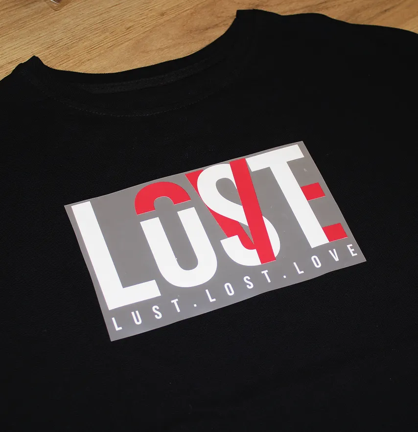 Термонаклейка "Lost" 19,5*11,5 см -2