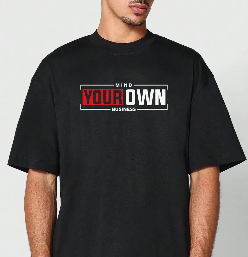 Термонаклейка "Your own" 19*6 см -1