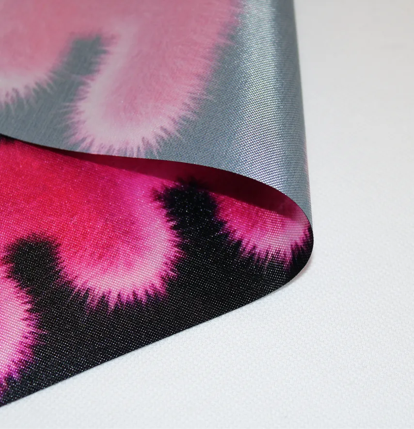 Нашивка тканева "Bye bye" рожеві букви 19*26 см-2