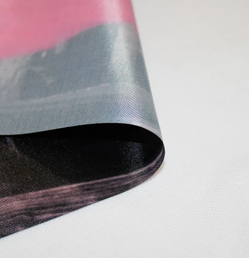 Нашивка тканева "Дівчина в рожевому" 19*26 см-2