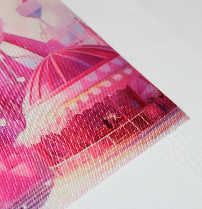 Нашивка тканева "Колесо огляду" рожевого кольору 19*27 см-2