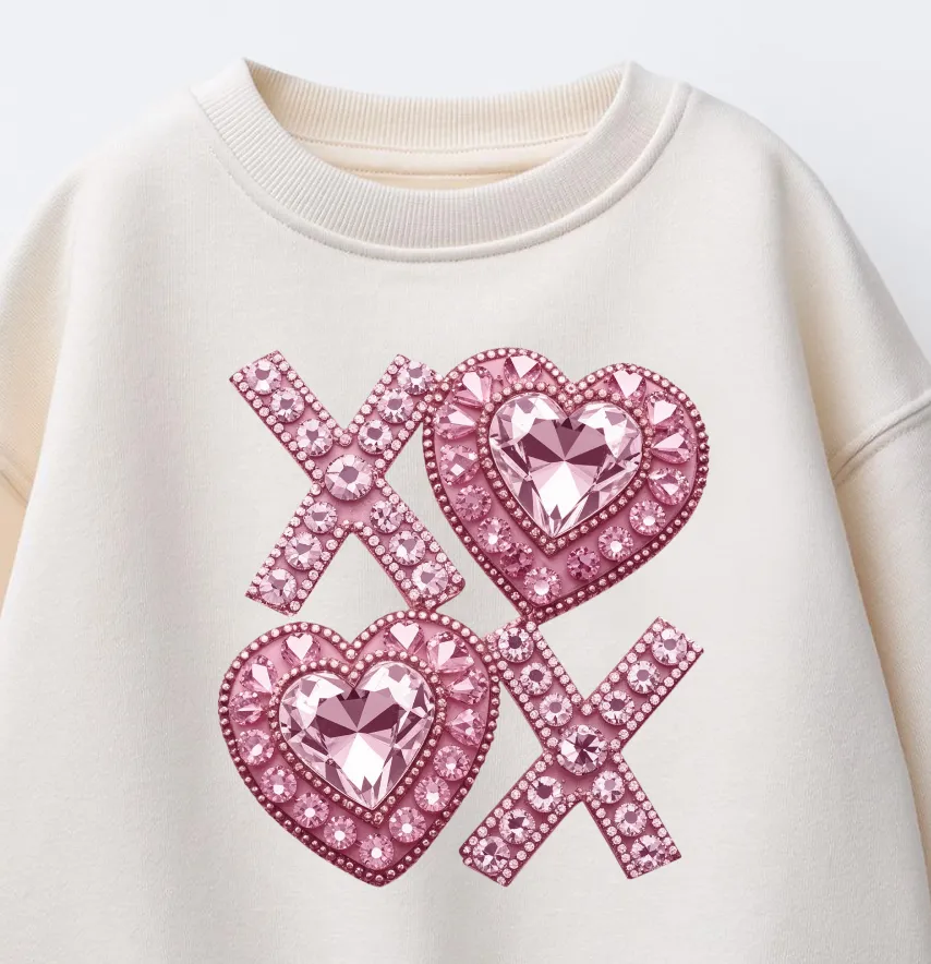 Термоналіпка "ХоХо" з камінцями 19*20,5 см-1