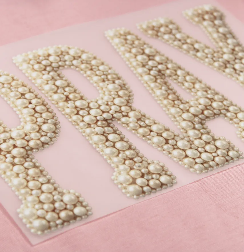 Термоналіпка "Pray" з перлинок 22*14 см-2