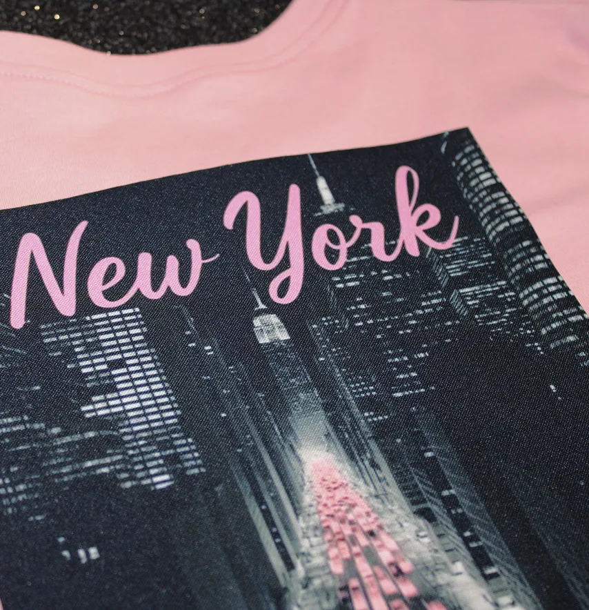 Нашивка тканева "New York" місто 19*25 см-2