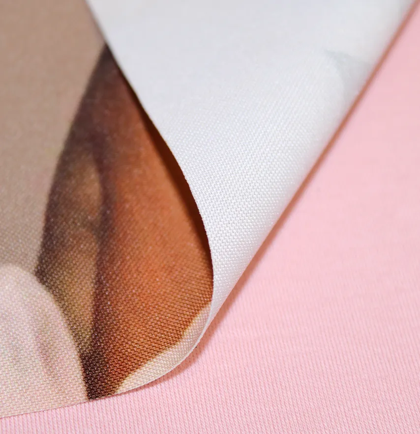 Нашивка тканева "Дівчина квітка" 19*25 см-2