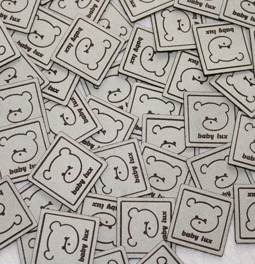 Нашивка "BabyLux" ведмедик 30*30 мм оливкового кольору-2