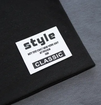 Нашивка котонова "Style classic" 50*40 мм