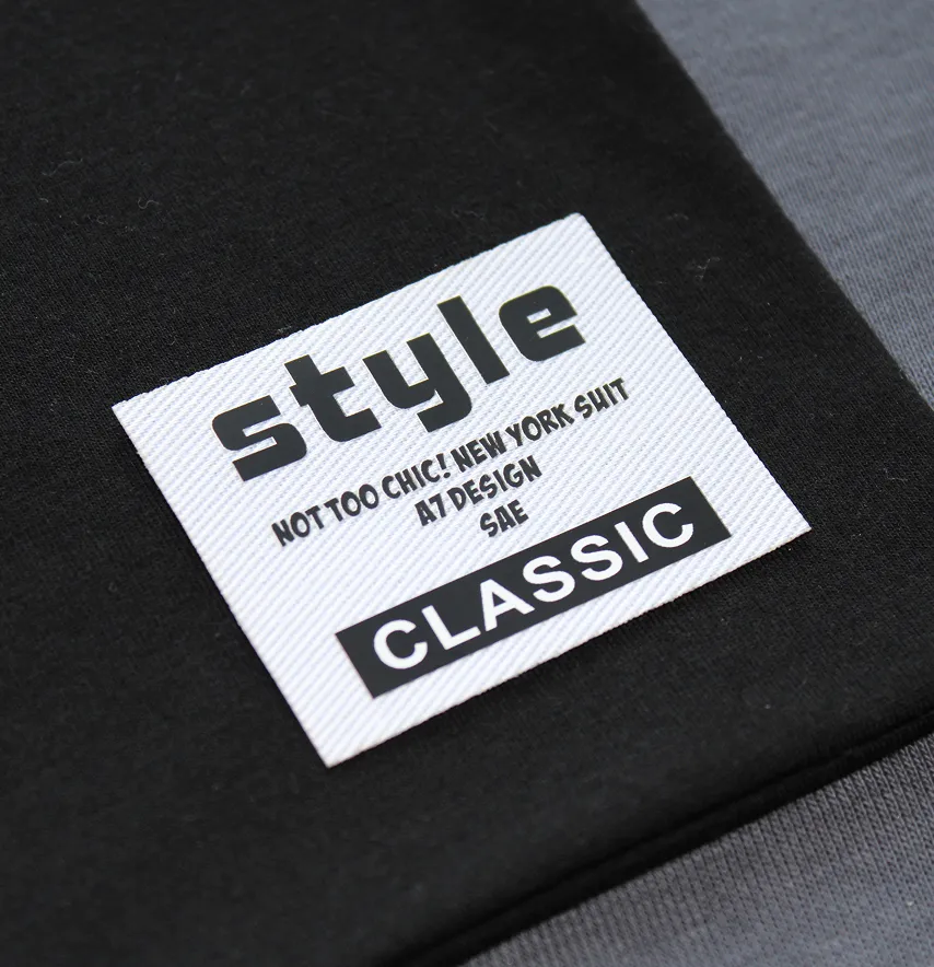 Нашивка котонова "Style classic" 50*40 мм-1