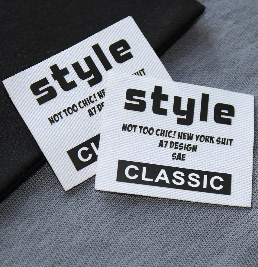 Нашивка котонова "Style classic" 50*40 мм-2