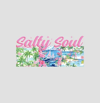 Термоналіпка "Salty soul" пальми 19*8,5 см