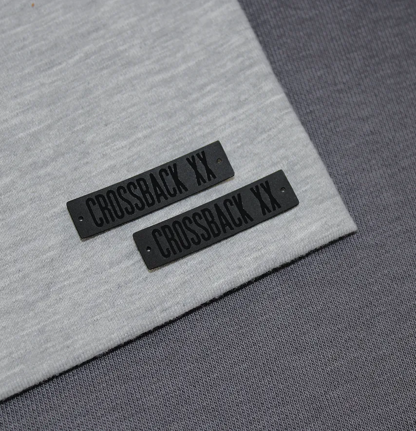 Нашивка "Crossback" 40*10 мм чорного кольору-1