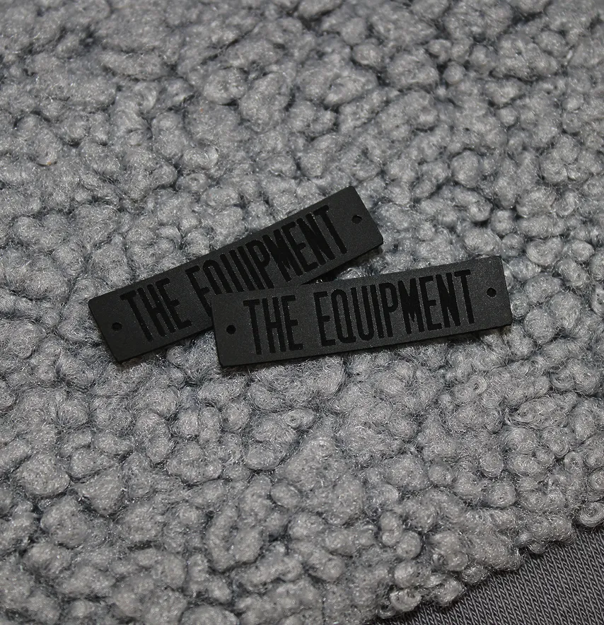 Нашивка "The equipment" 40*10 мм чорного кольору-1