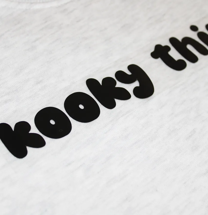 Термоаплікація об'ємна пуф "Kooky things" 3,5*24 см чорного кольору-1