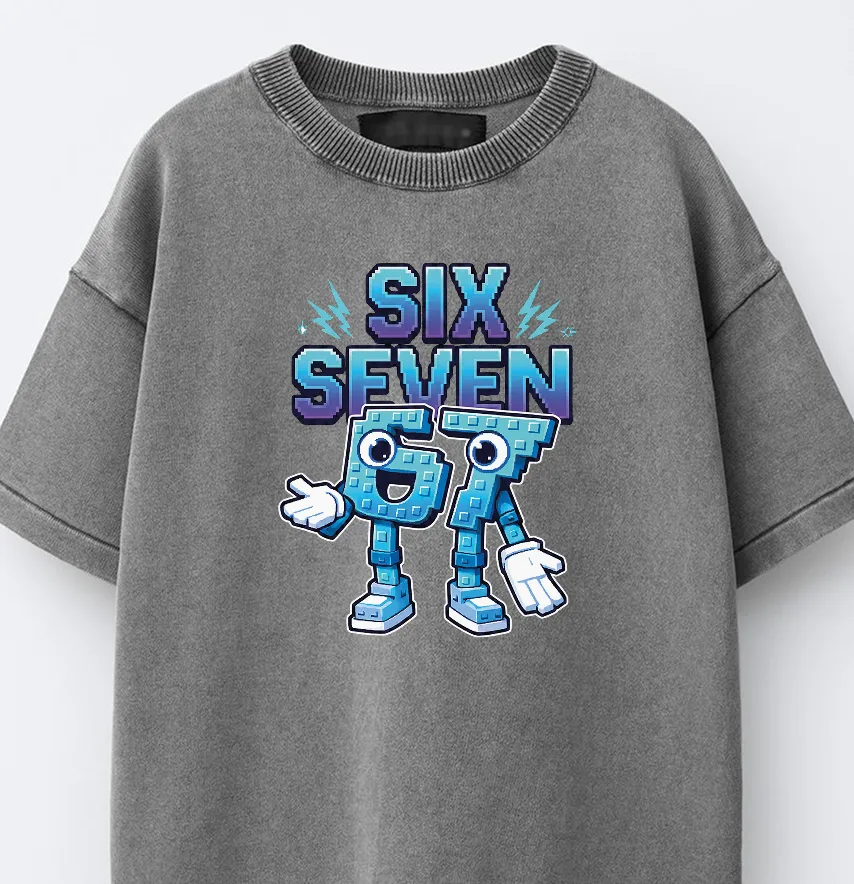 Термоналіпка "Six seven" піксель 14,5*19 см -1