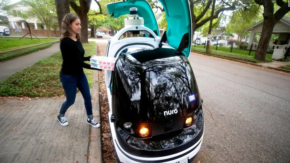 Uber Eats Autonomous Delivery Robots
