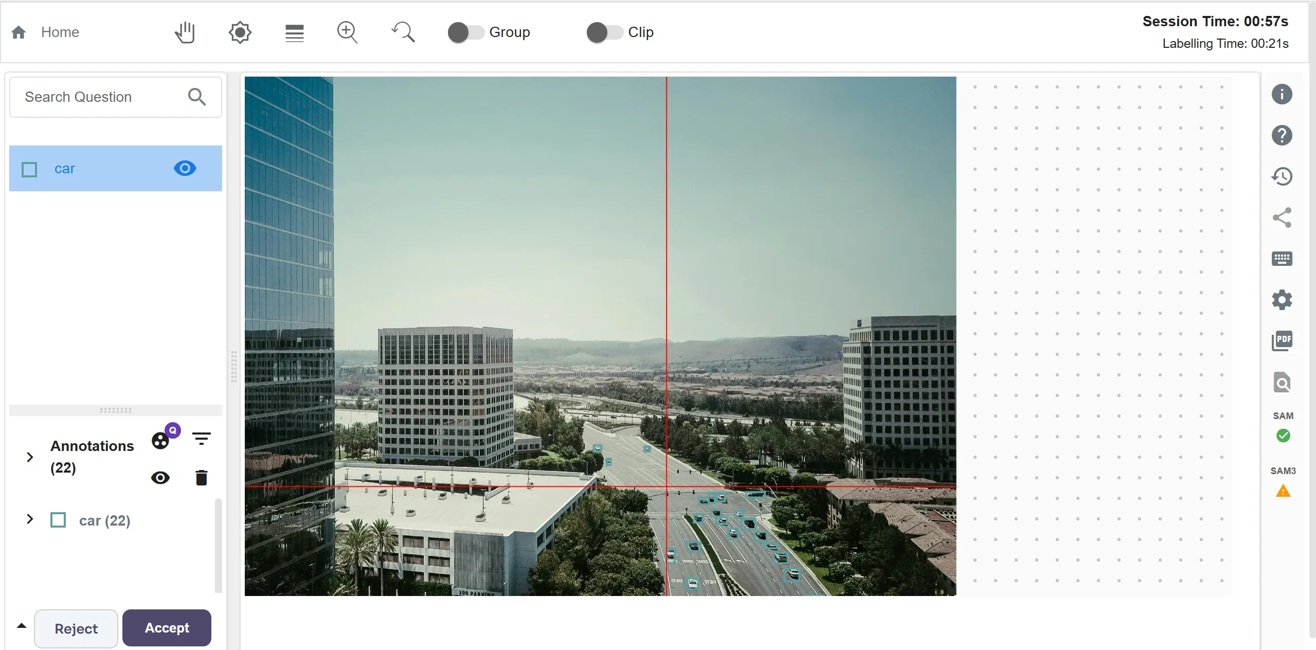 Image labelling using Labellerr for Ground Truth