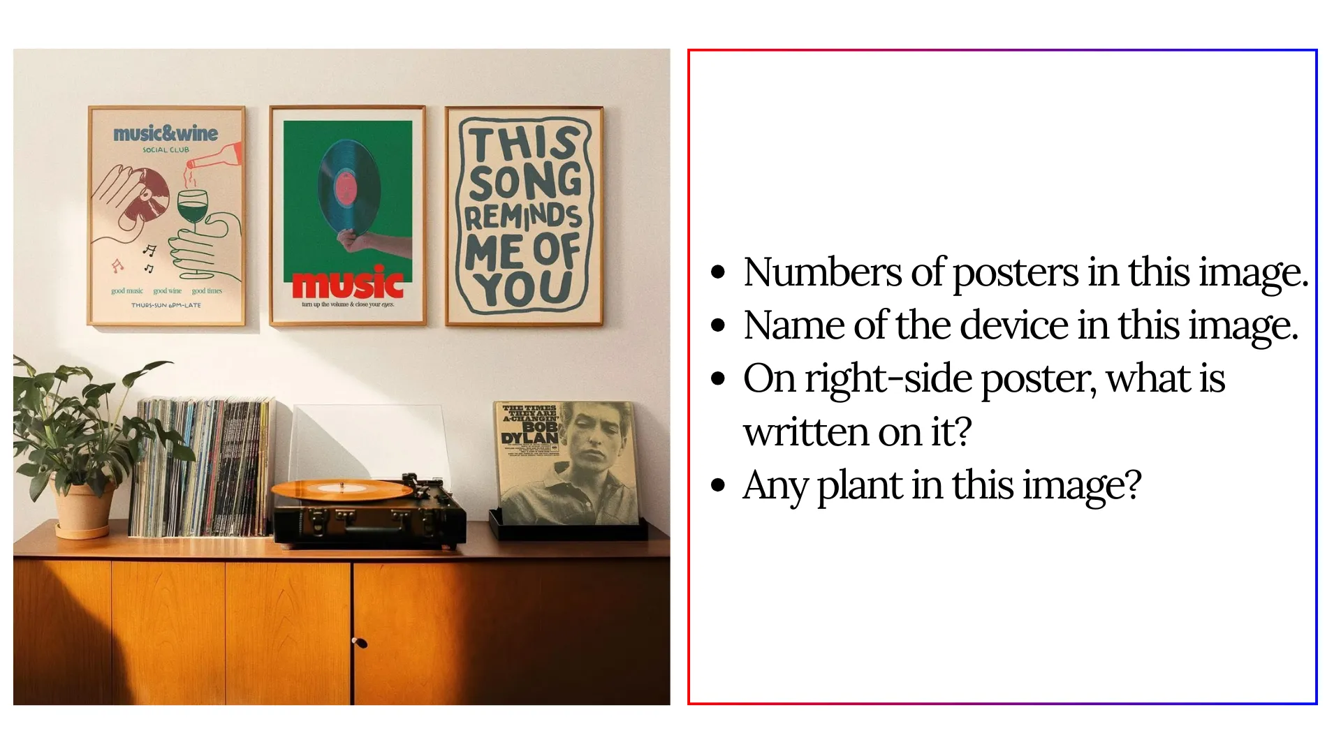 SAMPLE 2: A IMAGE OF POSTER WALL