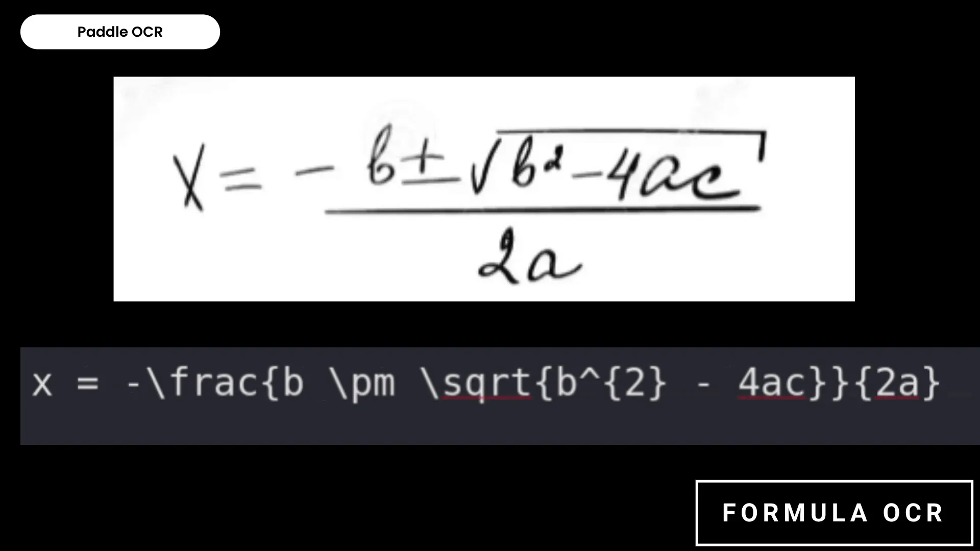 paddle-formula-ocr