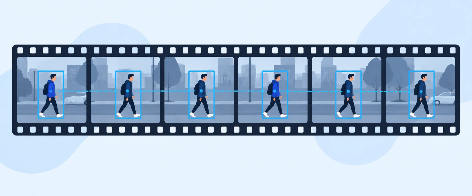 object trackinng across frames