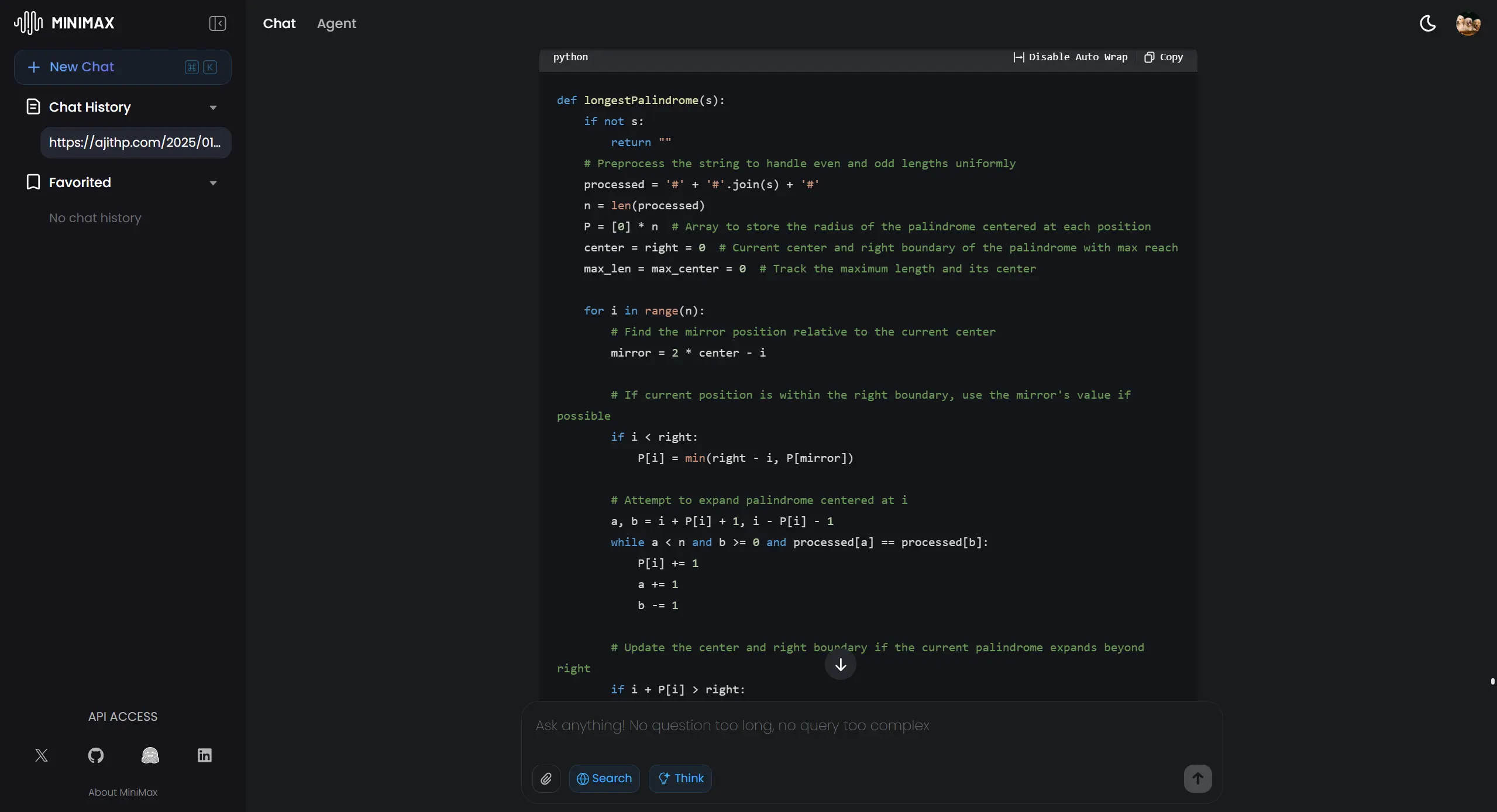 Competitive Programming Minimax