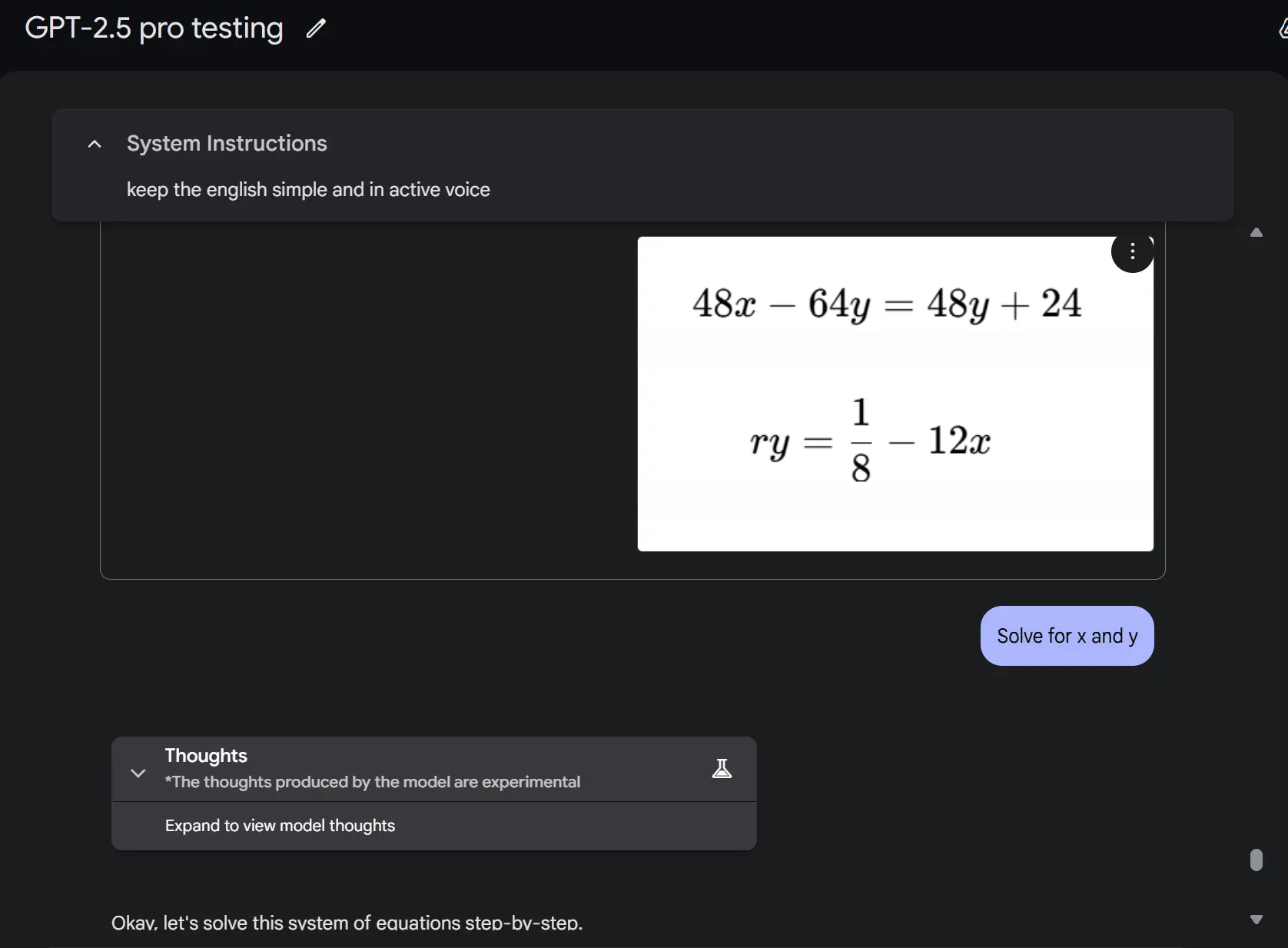 Math question ask gemini