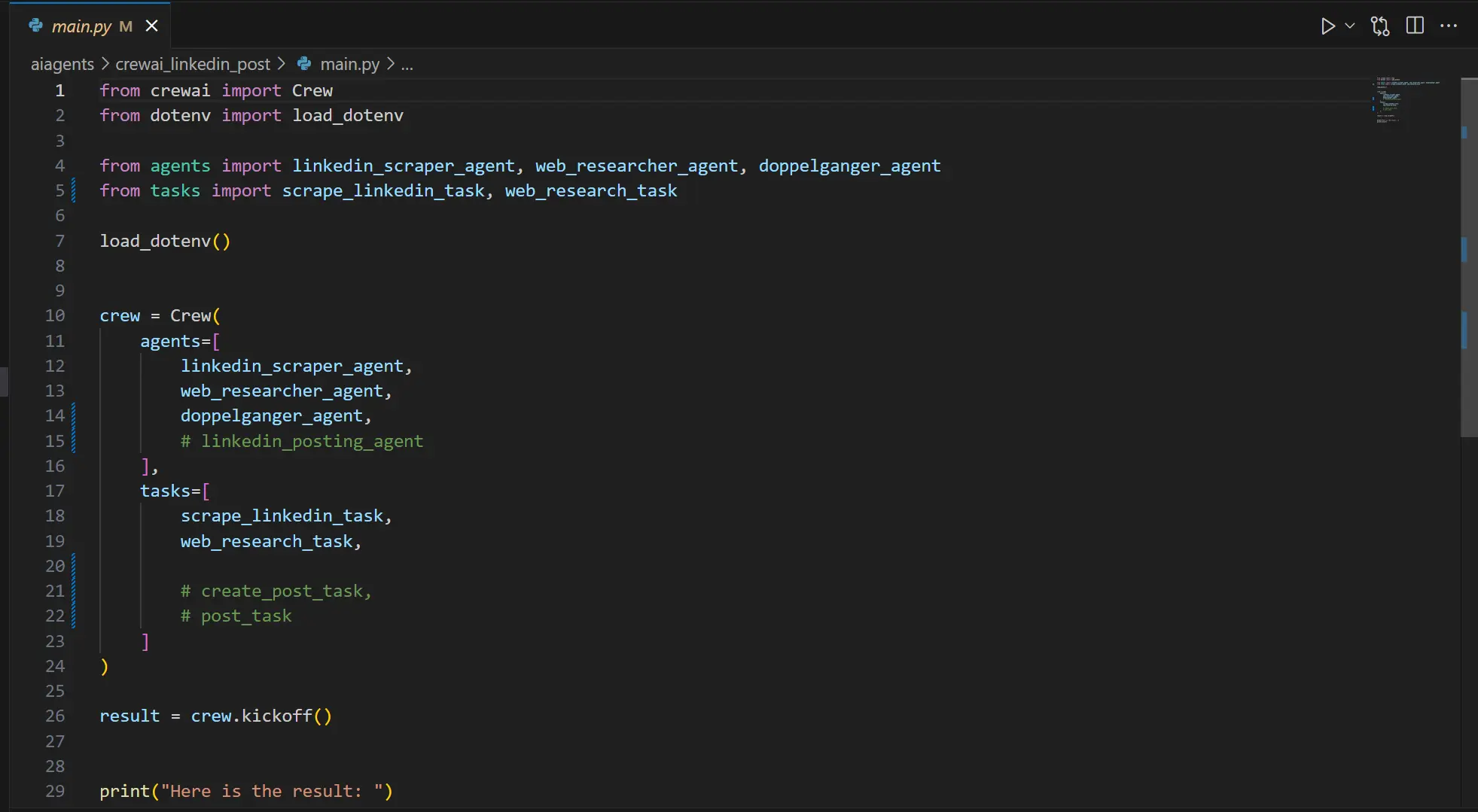 Local Agent Development