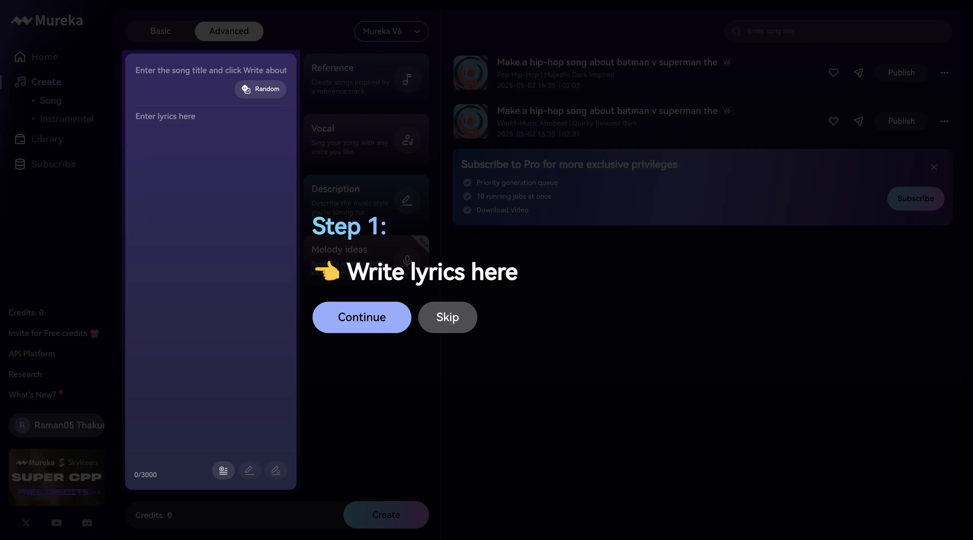 Lyric-to-Song Generation
