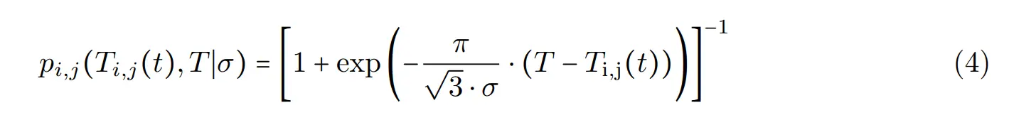 Probablity of time to intercept