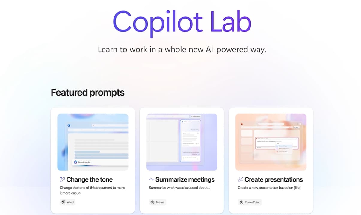 Copilot Labs