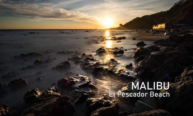 El Pescador Beach, beauty of Malibu