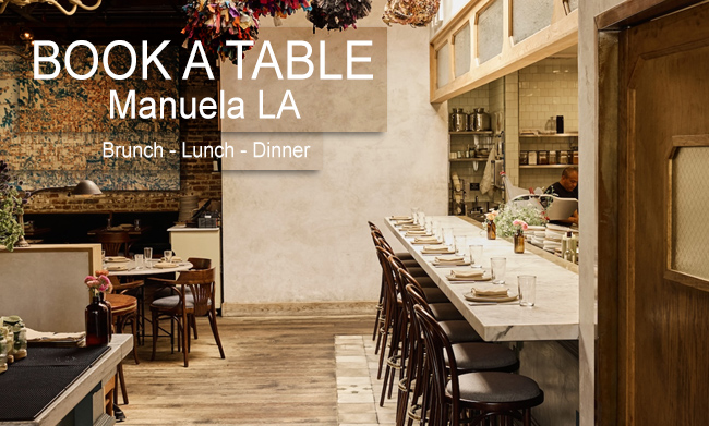 Discover Manuela Restaurant in Los Angeles