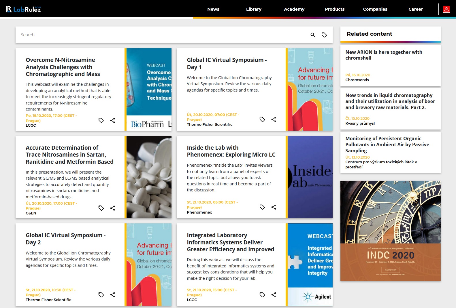 LabRulez: LC and LCMS webinars - Week 43